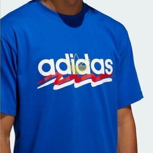 Adidas Brush Stroke T-Shirt size small